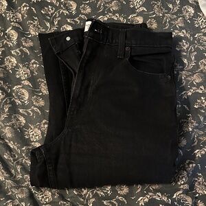 Abercrombie & Fitch Black '90s Straight Leg Jeans